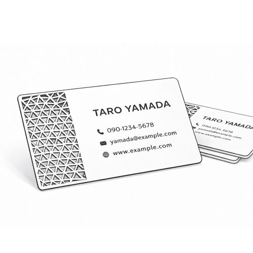 レーザーカット名刺